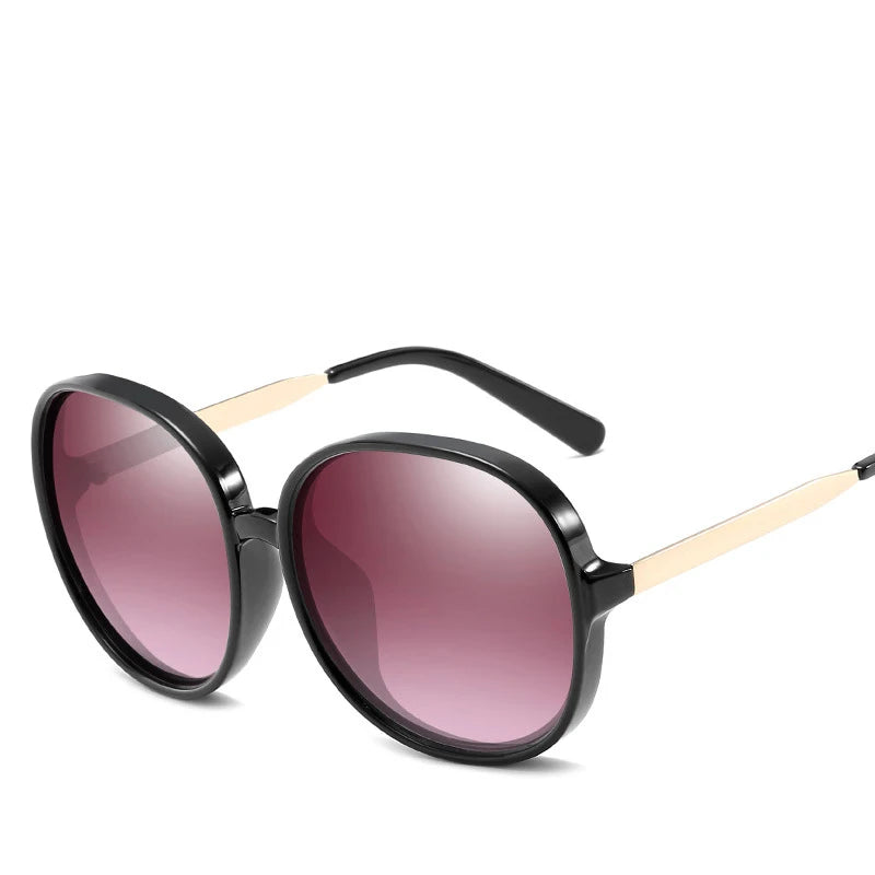 1-piece large-frame fashion lady's trendy glasses, classic and fashionable, versatile for daily wear