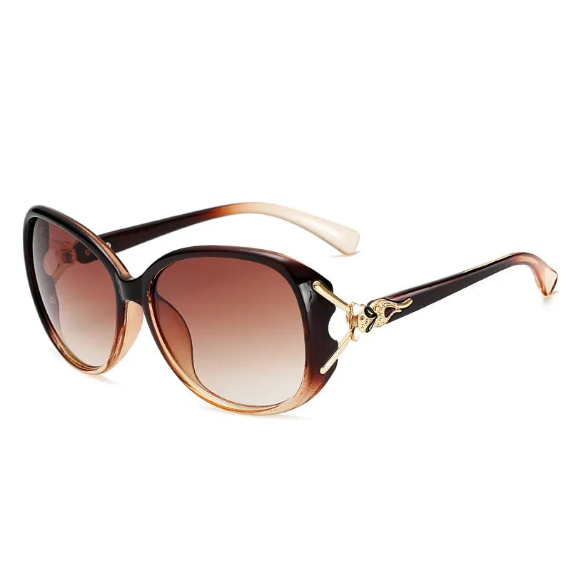 New Vintage Big Frame Sunglasses Woman Vintage Brand Travel Classic Sun Glasses Female Fashion Retro Eyewear UV400